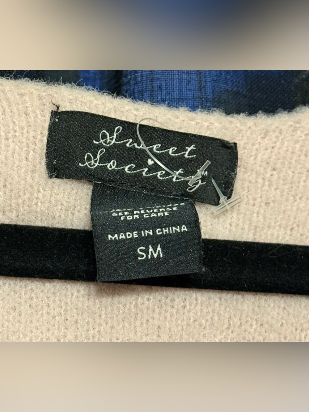 Sweet Society Pastel Rainbow Fuzzy Tank Top - Picture 3 of 5